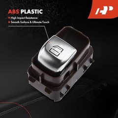 Front Right Passenger Side Power Window Switch – Coffee Color – Compatible