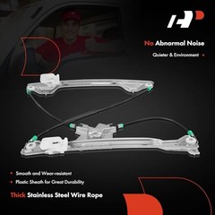 Electric Power Window Regulator Without Motor Compatible with Ford Flex 2009