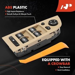 Front Left Driver Side Power Window Switch | With Power Folding Mirrors