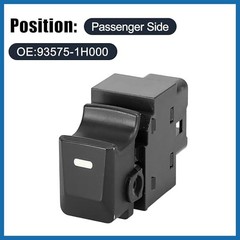 Passenger Side Power Window Switch with Tool Window Control Switch for Kia