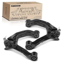 2 x Front Upper Control Arm with Ball Joint & Bushing, Compatible with