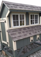 18 x 27 Shed Window TEMPERED GLASS White Flush Playhouse Garage Free Shipping