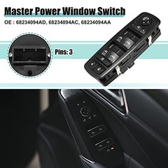 Front Left Driver Side Master Power Window Switch Fit for Chrysler Pacifica