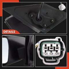 Driver Side Power Door Mirror – Compatible with Mitsubishi Galant 2004-2012 –