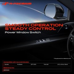 Front Left Driver Side Power Window Switch | Compatible with Hyundai Elantra
