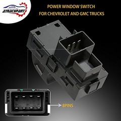 Power Window Switch Passenger Front Right, Rear Left or Passenger Switch 1PC