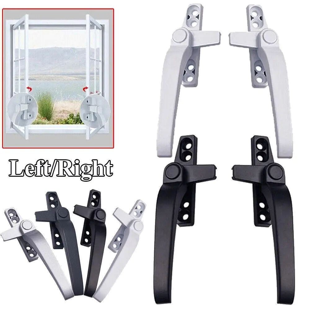 PVC Cockspur Window Handle Key Locking Replacement White Avocet WMS