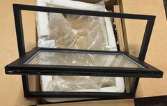 24″x18″ Flush Mount Window – Black – READ DESCRIPTION
