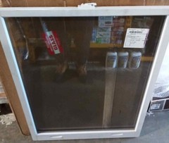 Antique Solid Wood Sliding Window, 303/8″ x 72 7/8″ with Grids