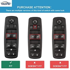Master Power Window Switch Left Driver Side for Dodge Grand Caravan Chrysler