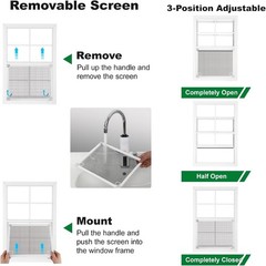Tempered Glass Flush Mount Shed Windows – 2-Pack for Enhanced Ventilation