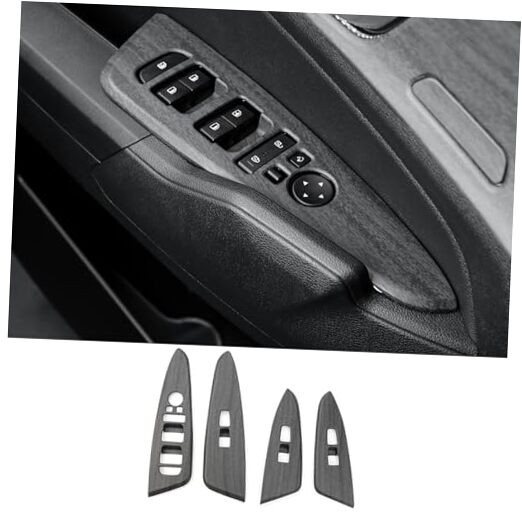 Window Switch Panel Cover Compatible with Kia Sportage 2023 2024 2025 Car wood