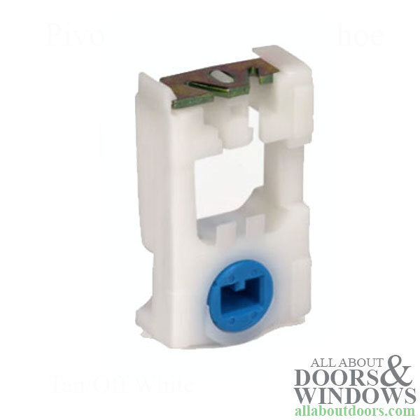 Pivot Lock Balance Shoe, Tilt – T-45 – White with Light Blue Cam