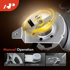 Manual Window Regulator Compatible with Chevrolet Blazer GMC C1500 C2500 C3500 K