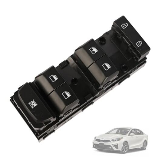 Driver Door Window Main Switch 93571M6100 Compatible with Kia Forte 2019 2020