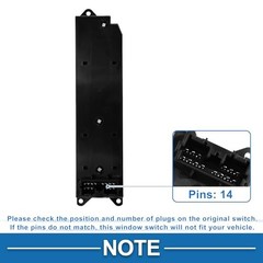 1 AUTO Power Window Switch No.8608A200 14pin Front Left Driver Side Window