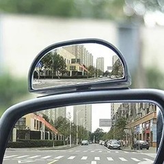 Car Rearview Stick on Mirror, Convex Side Eye Mirrors for Trucks, Concave Mirror