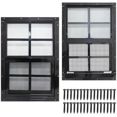 Weather-Resistant Shed Windows, 12×18 – 2 Pack