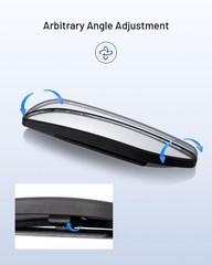 Blind Spot Mirror, 5″ Wide Horizontal Viewing Angle Side Mirror Blindspot Can Up