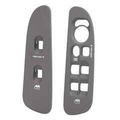 Driver & Passenger Side Door Window Control Switch Panel Bezel Compatible with