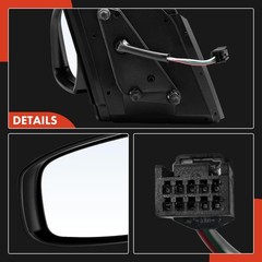 Driver Side Power Door Mirror – Compatible with Mitsubishi Left Driver Side