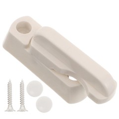 1 Set Durable Plastic Window Lock with T Handle White Anti Theft Security