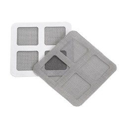 3 Pcs Polyurethane Mesh Self Adhesive Screen Repair Patch for Window Door
