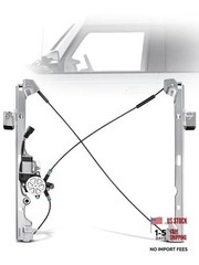 Power Window Regulator with 2-Pin Motor Assembly for Chevy Front Driver Side