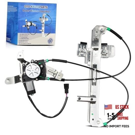 OTO-K Rear Passenger Side Window Regulator w/Motor Front Right 748-229