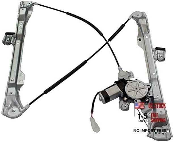 751-017 Front Driver Side Power Window Regulator And Motor Assembly