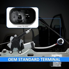 Front Driver and Passenger Power Window Regulator Front Left & Front Right