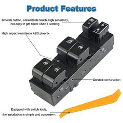 Window Switch Compatible with Subaru Forester 2014 2015 2016, Automatic Master