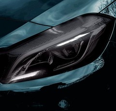 VViViD Air-Tint Headlight/Tail Light Window Tint (Smoke Black, 12″ x 48″)