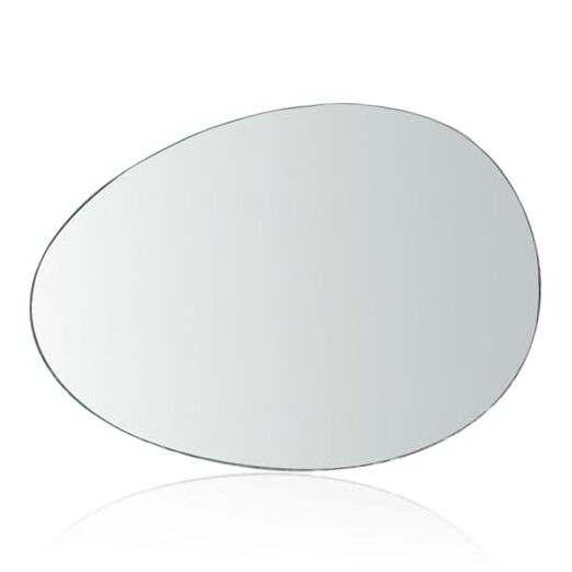 51162755629 Mirror Glass with Full Size Adhesive Driver Side View Left LH
