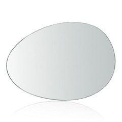 51162755629 Mirror Glass with Full Size Adhesive Driver Side View Left LH