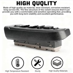 15883323 Front Driver Side Master Power Window Switch&Bezel | Compatible for