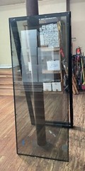 8 pc set – 32” 3/4 x 80” 3/4 Tempered Storefront Glass Windows 1” Low E glass