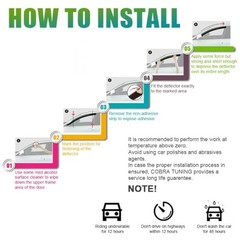 Window Visor Compatible with Mitsubishi 2022-2023 Mitsubishi Outlander