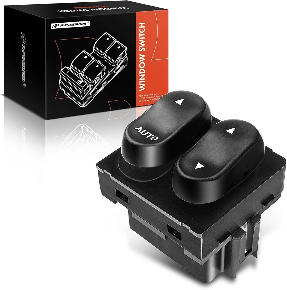 Front Driver Power Window Switch Compatible with Ford F-150 F150 1999-2002 F