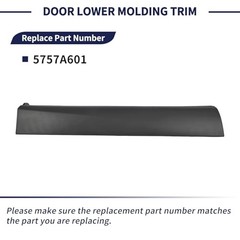Door Lower Molding Trim Compatible with Mitsubishi Rear Left Driver Side