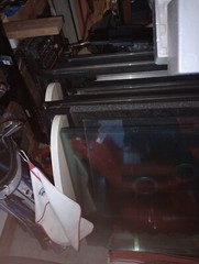 New Old Stock Teller Tempered Glass Windows, And Tempered Glass Panels.