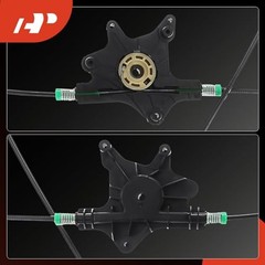 Power Electric Window Regulator without Motor Replacement for Front Driver