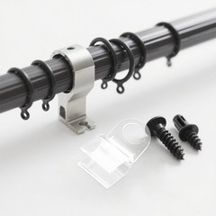 6 Pcs Blind Cover Clips Curtain Retainer Holder Roller Pull Plastic