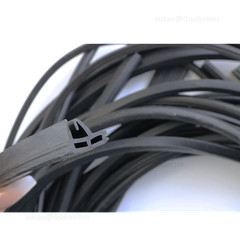 EPDM Window & Door Gasket Seal Flipper Double Glazing Rubber Draught Seal 1M