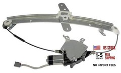 741-686 Front Driver Side Power Window Regulator and Motor Assembly
