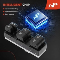 Front Left Driver Side Power Window Switch – Compatible with Infiniti G25