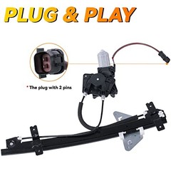 Front Right Passenger Side Power Window Regulator with Motor Assembly –