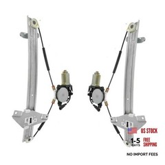 Front Power Power Window Regulator & Motor Assembly Set Compatible WRA50931