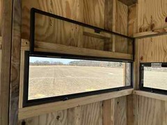 42″ Premium Hunting Blind Window – Easy Install, Aluminum Frame, Tempered Glass