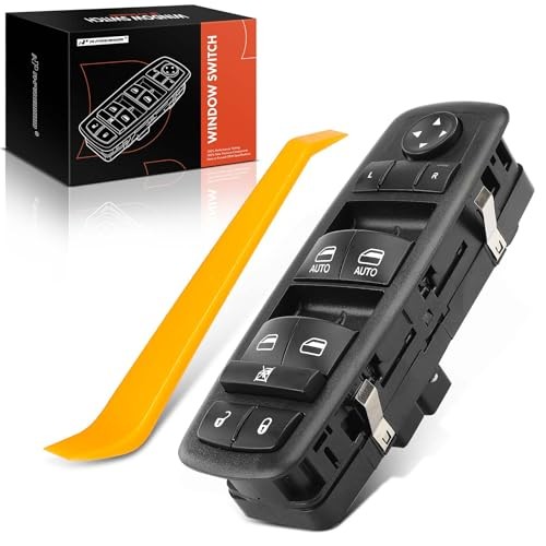 Front Driver Side Master Power Window Switch Compatible with Chrysler